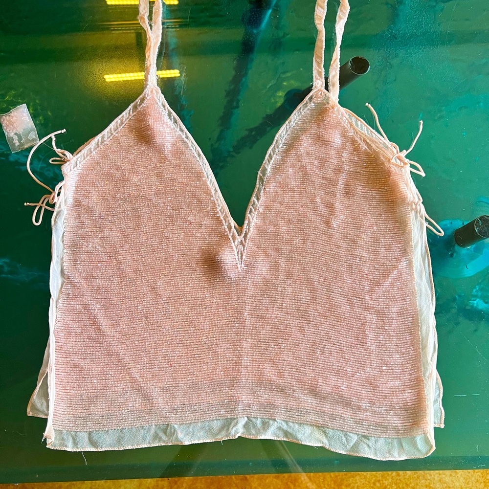 EMPORIO ARMANI SEQUINS TOP